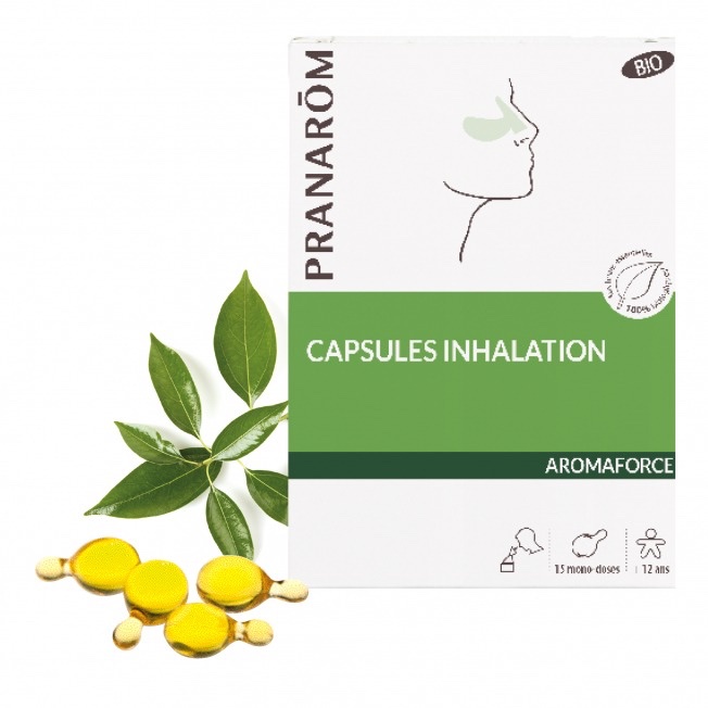 Capsules inhalation Aromaforce Pranarom®
