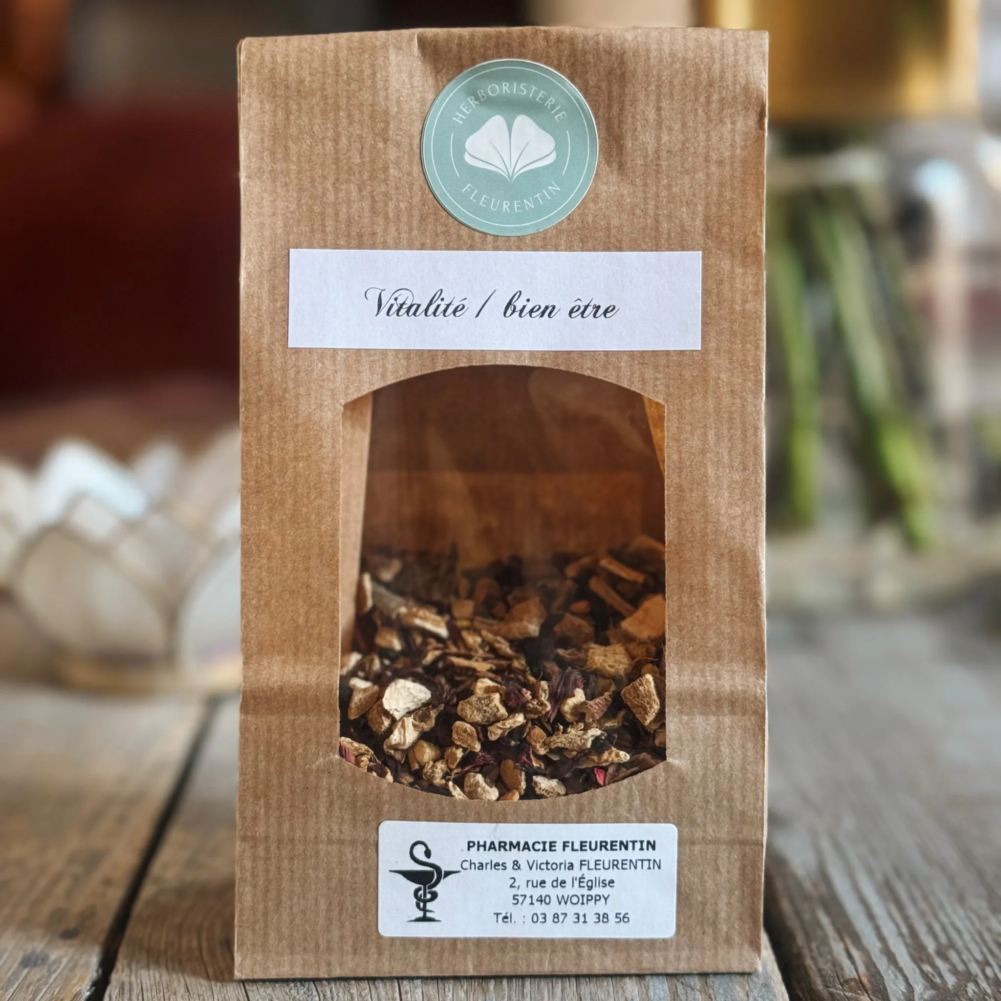 Tisane Vitalité / Bien-être (100g)