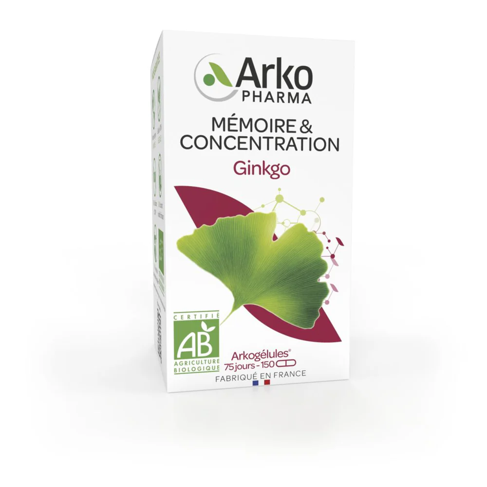 Ginkgo 150 gél. Arkogélules®