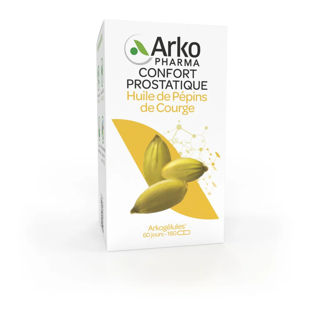 Huile de pépins de courge 180 gél. Arkogélules®