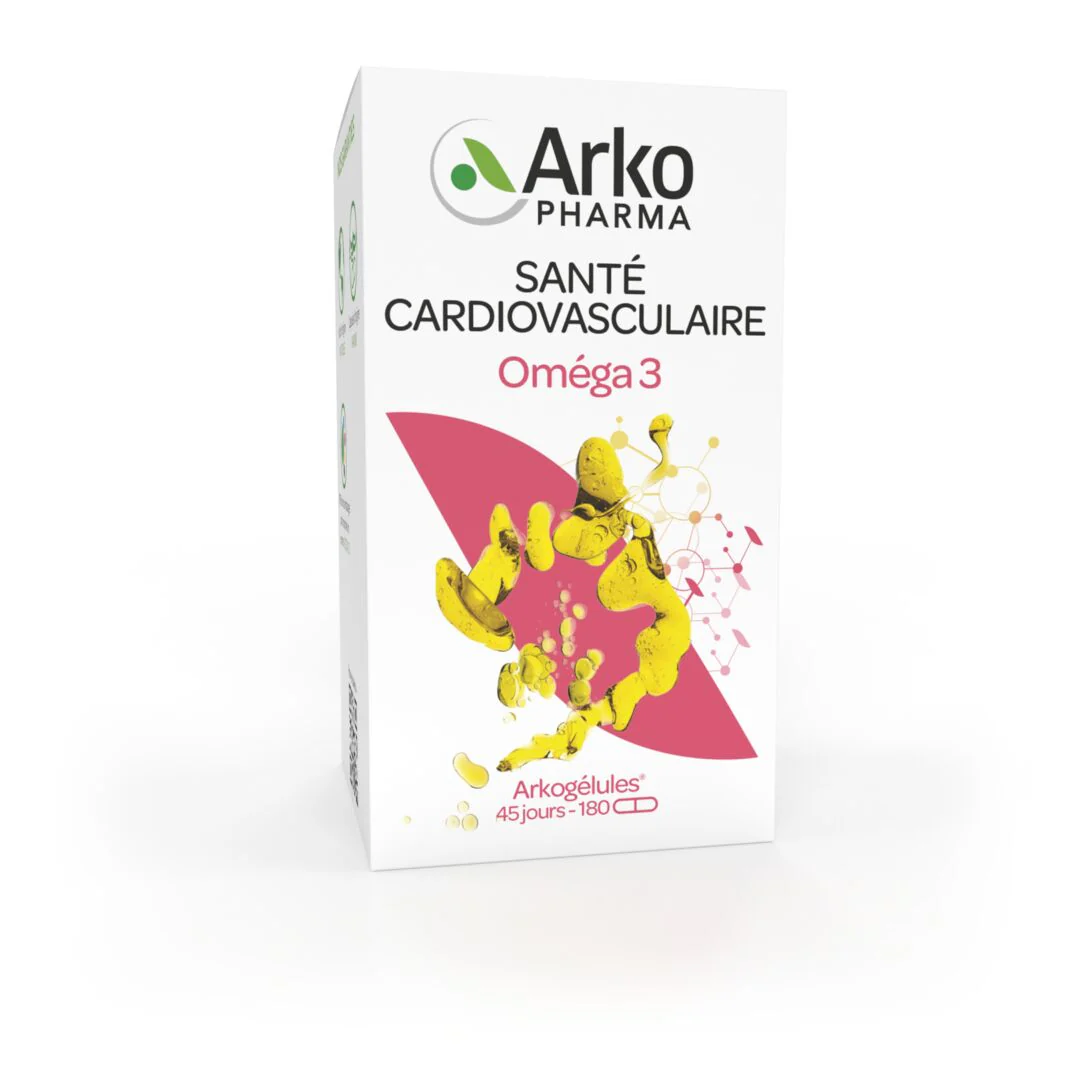 Oméga 3 180 gél. Arkogélules®